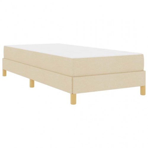 Kontinentalseng med madras creme 80 x 200 cm