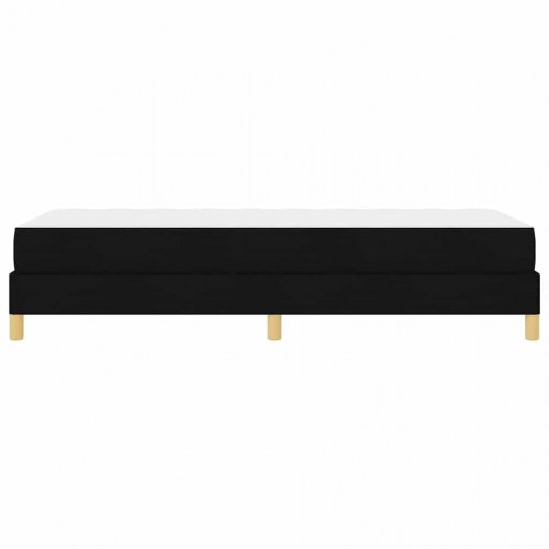 Kontinentalseng med madras 90 x 200 cm - sort
