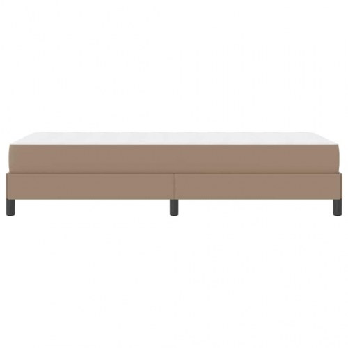 Sengestel med madras 90 x 200 cm - cappuccino stof