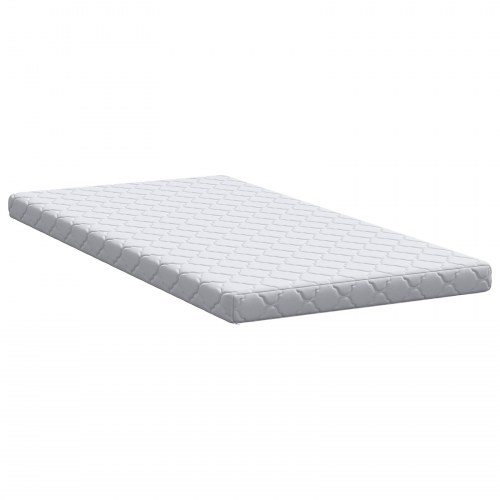 Madras Hvid 90 x 190 cm Jacquard stof