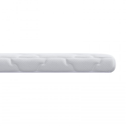 Topmadras med kokosfibre 140 x 190 cm - hvid