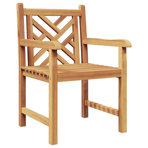 Have Stol 2 stk Brun 58 x 60 x 90 cm Solidt teaktræ