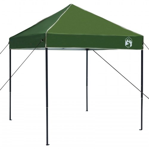 Pop-up canopy telt Grøn 200 x 200 cm Stof