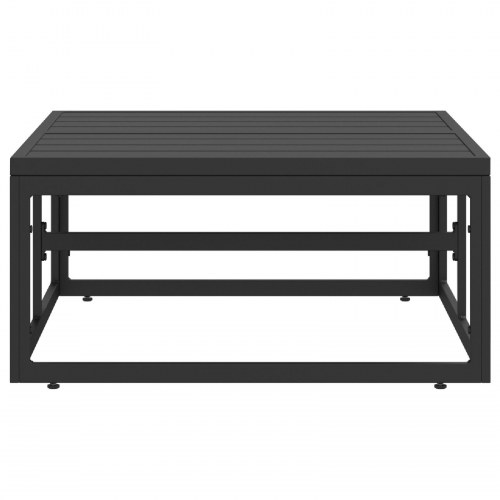 Udendørs Møbler Sort Aluminium