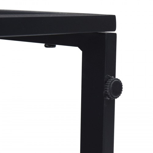 Udendørs Møbler Sort Aluminium