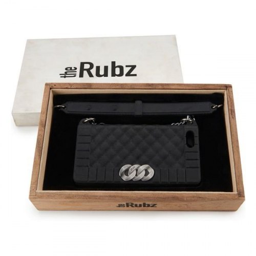 TheRubz mobilcover 100019 til iPhone 6 - sort naturgummi