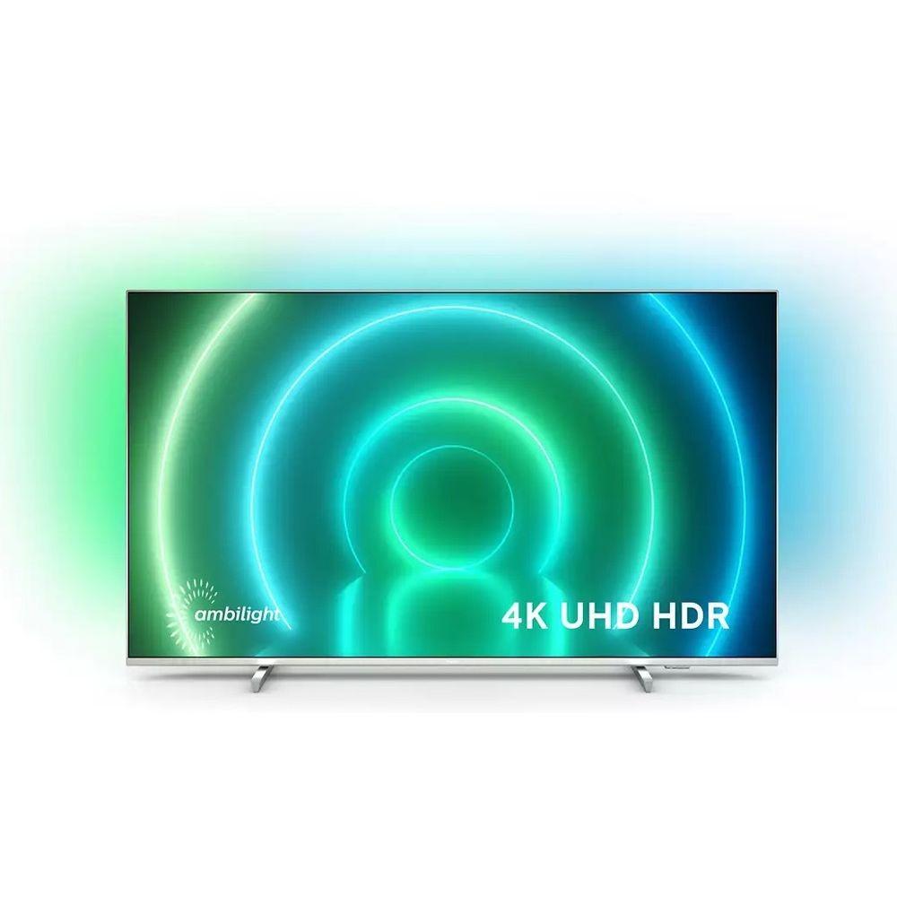 Smart TV Philips 70PUS7956/12 70" 4K Ultra HD LED WiFi Android TV Sølvfarvet