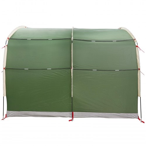 Cykelopbevaringstelt med tag - grøn, 268 × 240 × 191 cm, polyester