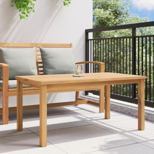 Sofabord Brun 110 x 55 x 45 cm Massivt teaktræ