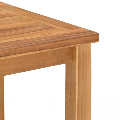 Sofabord Brun 110 x 55 x 45 cm Massivt teaktræ