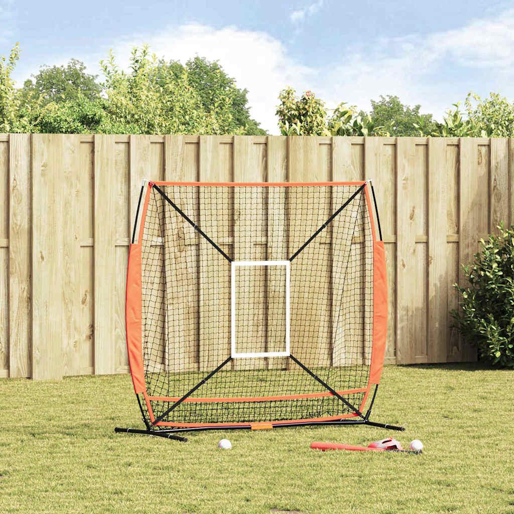 Baseball øvelsesnet Andet Sort 180 x 59.5 x 152.5 cm Polyester