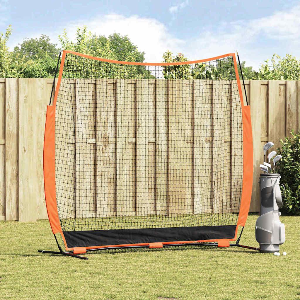 Baseball øvelsesnet Sort 250 x 106,5 x 210 cm Polyester