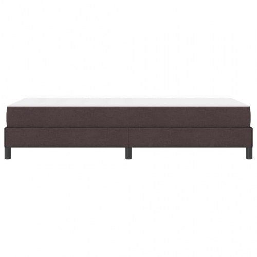 Kontinentalseng mørk brun 90 x 190 cm - stof