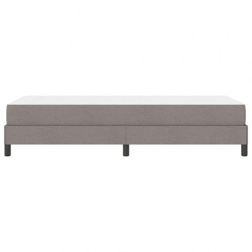Kontinentalseng gråbrun 90 x 190 cm - stof