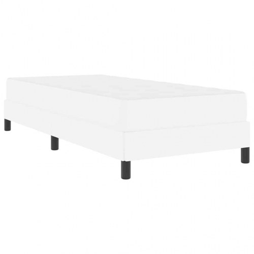 Sengestel med madras - hvid 80 x 200 cm