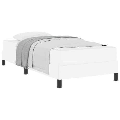 Sengestel med madras - hvid 80 x 200 cm