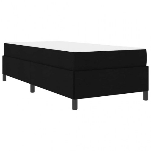 Kontinentalseng med madras 90 x 200 cm - sort