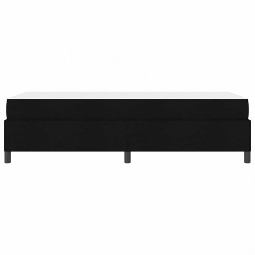 Kontinentalseng med madras 90 x 200 cm - sort