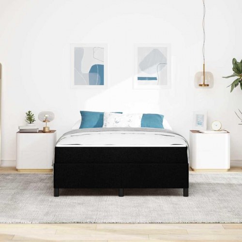 Kontinentalseng Sort og sort 140 x 200 cm