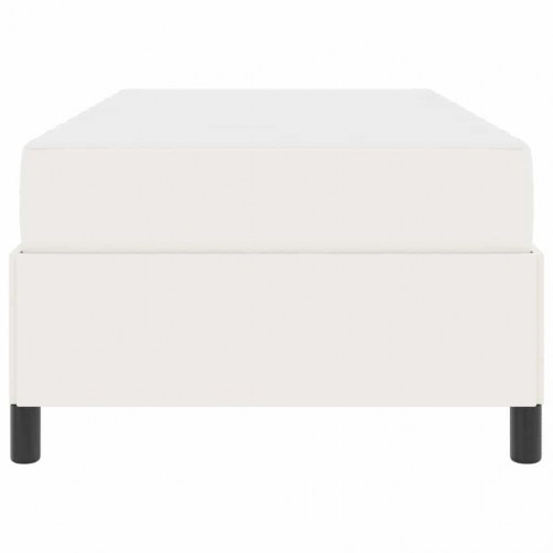 Sengestel med madras - creme 80 x 200 cm
