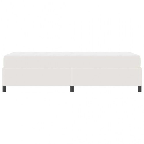 Sengestel med madras - creme 80 x 200 cm