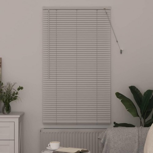 Persienne i aluminium - hvid 175 x 80 cm