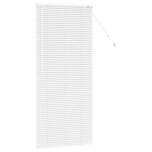 Persienne i aluminium - hvid 175 x 80 cm