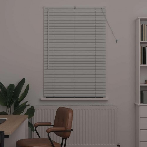 Persienne i aluminium - hvid 175 x 85 cm