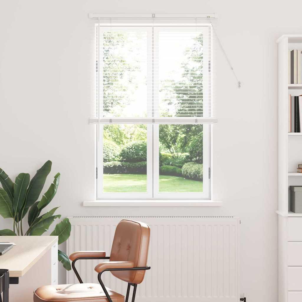 Persienner i aluminium - hvid 175 × 90 cm
