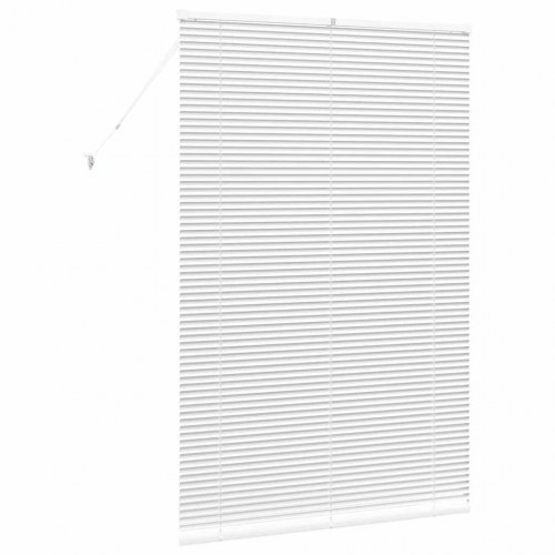 Persienne hvid 175 x 120 cm - 25 mm aluminium