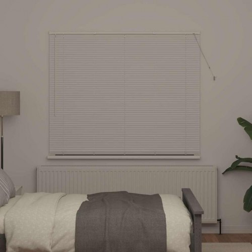 Persienner i aluminium - hvid 175 x 160 cm