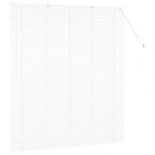 Persienner i aluminium - hvid 175 x 160 cm