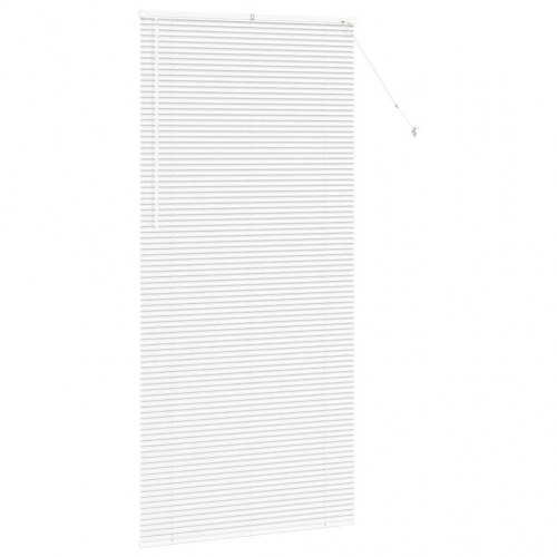 Persienner i aluminium - hvid 220 x 100 cm