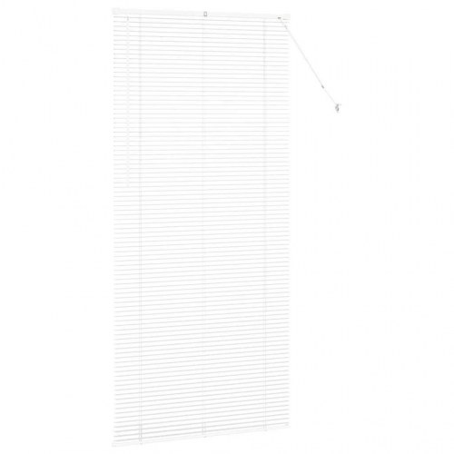 Persienner i aluminium - hvid 220 x 100 cm