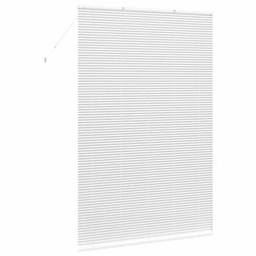 Persienne hvid 220 x 140 cm - aluminium, 25 mm
