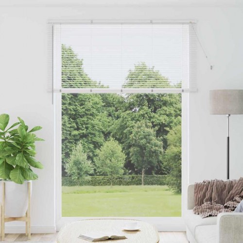 Persienne hvid 220 x 155 cm - aluminium