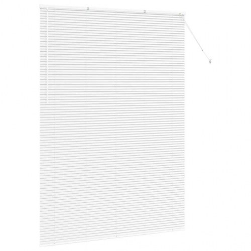 Persienne hvid 220 x 155 cm - aluminium