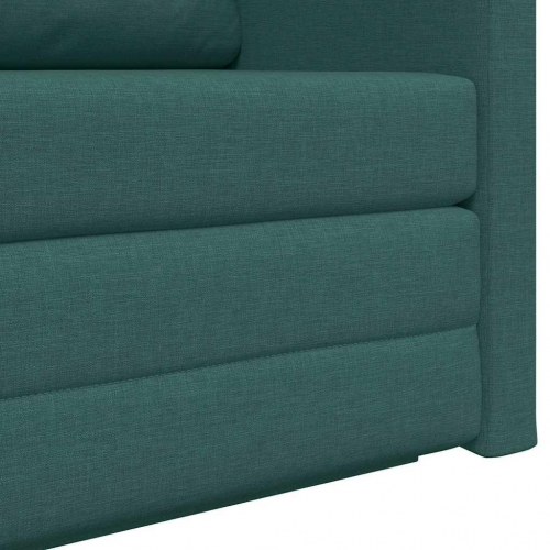 Sovesofa mørkegrøn 124 x 71 x 78 cm