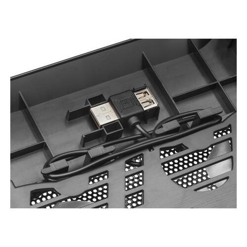 Spillekølingsbase for en laptop Mars Gaming MNBC0 RGB Sort