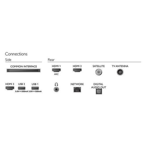 Smart TV Philips 32PFS6805 32" Full HD LED WiFi Sort