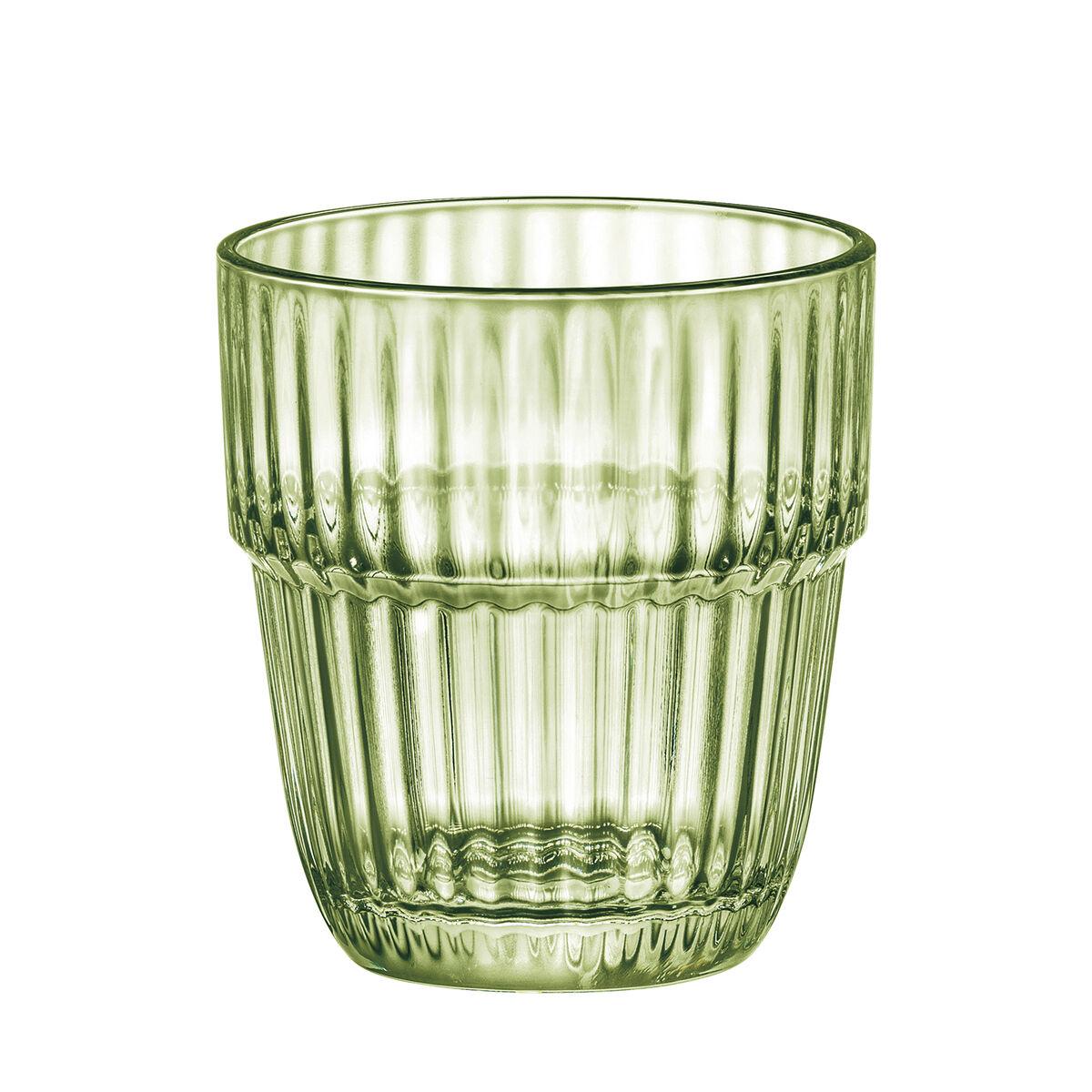 Bormioli Rocco Barshine vandglas, grøn - 300 ml (6 stk.)