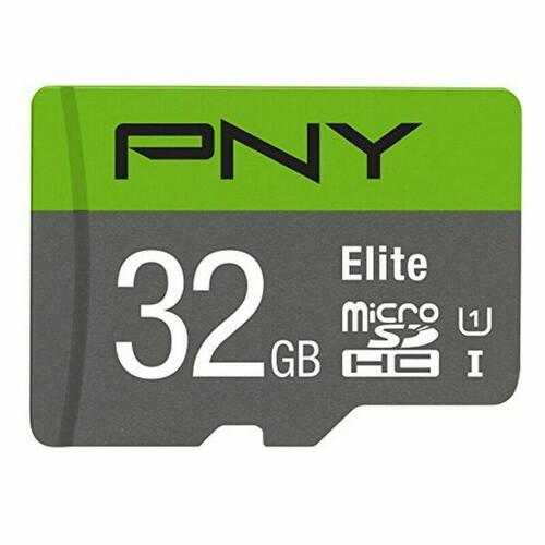 MicroSDHC-kort PNY 32 GB UHS-I U1 Class 10 + SD-adapter