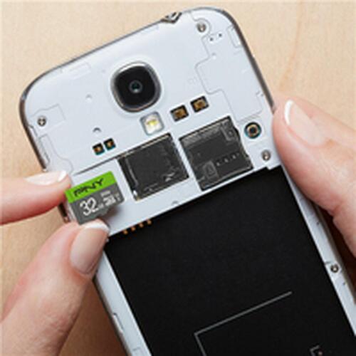 MicroSDHC-kort PNY 32 GB UHS-I U1 Class 10 + SD-adapter