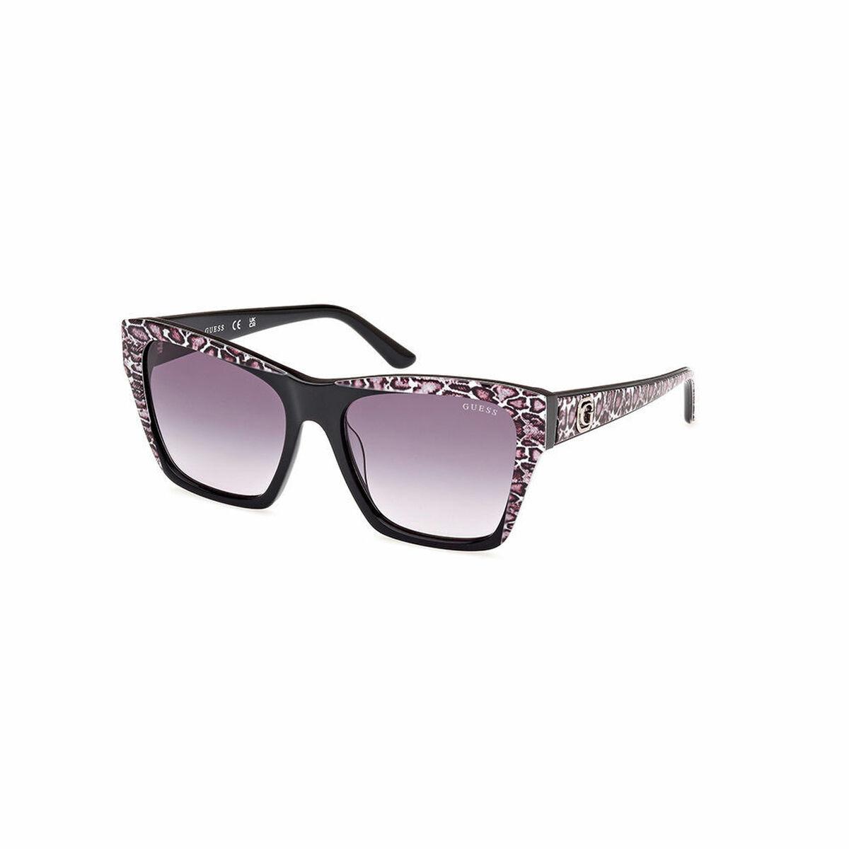 Guess solbriller til kvinder GU00113 5505B - sort firkantet