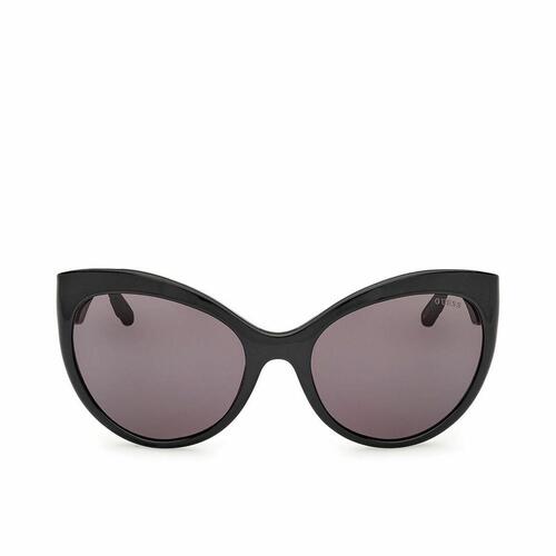 Guess solbriller til kvinder GU00130 6101A - sort sommerfuglform, 61 mm