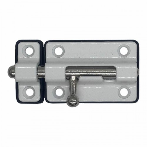 EDM Product dørbolt 85521 - hvid, 50 mm