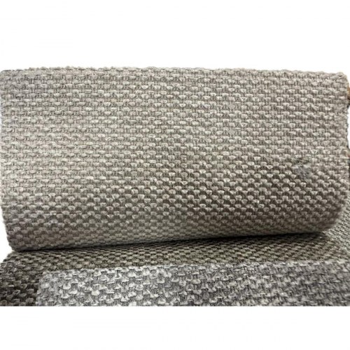 Kontorstol - brun/beige med kromfinish