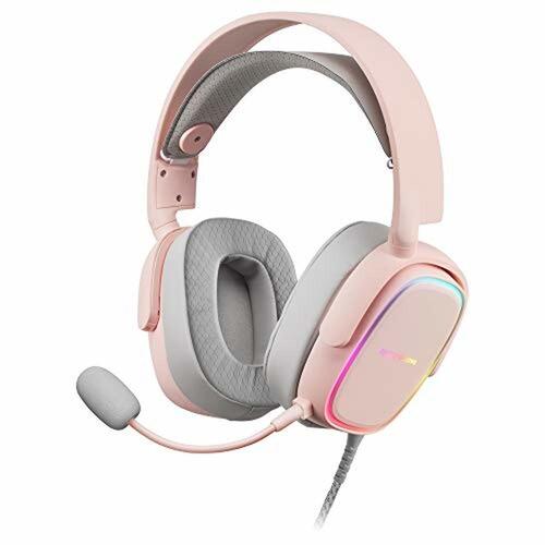 Gaming headset med mikrofon Mars Gaming MHAXP Pink