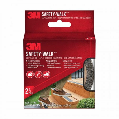 3M Safety-Walk skridsikker tape - sort, selvklæbende