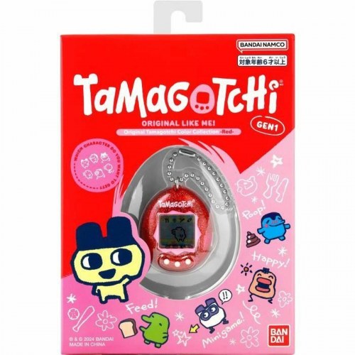Interaktivt kæledyr Tamagotchi - rød